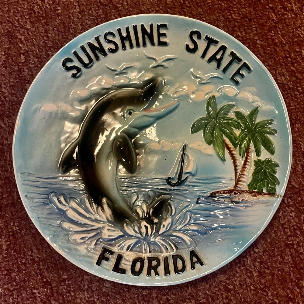 Vintage plate